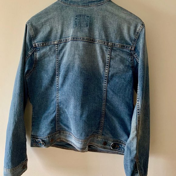 OLD NAVY Medium-Wash Jean Jacket Size L - Picture 5 of 7
